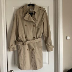 Gap Khaki Trench Coat